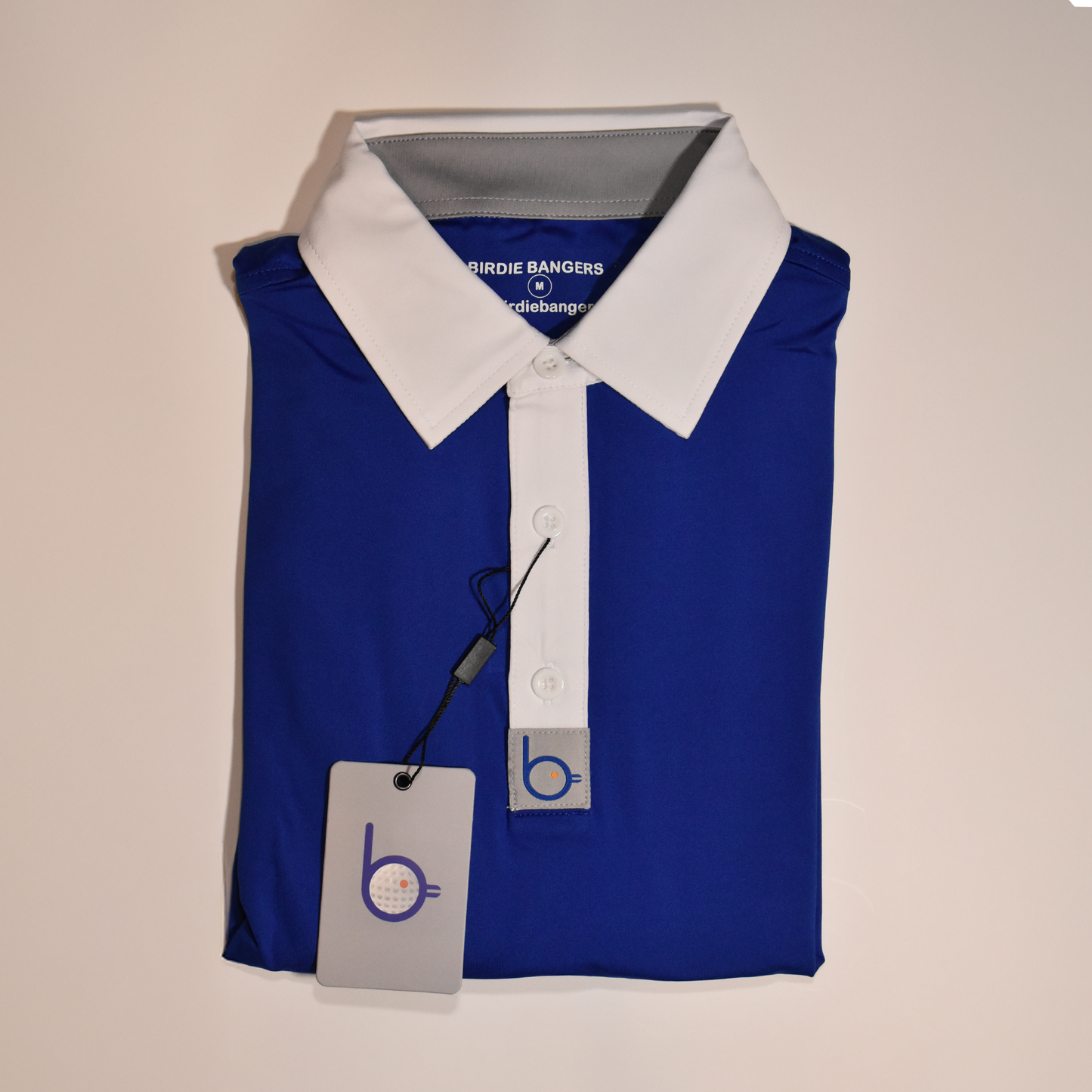 Triple B Polo Royal/White