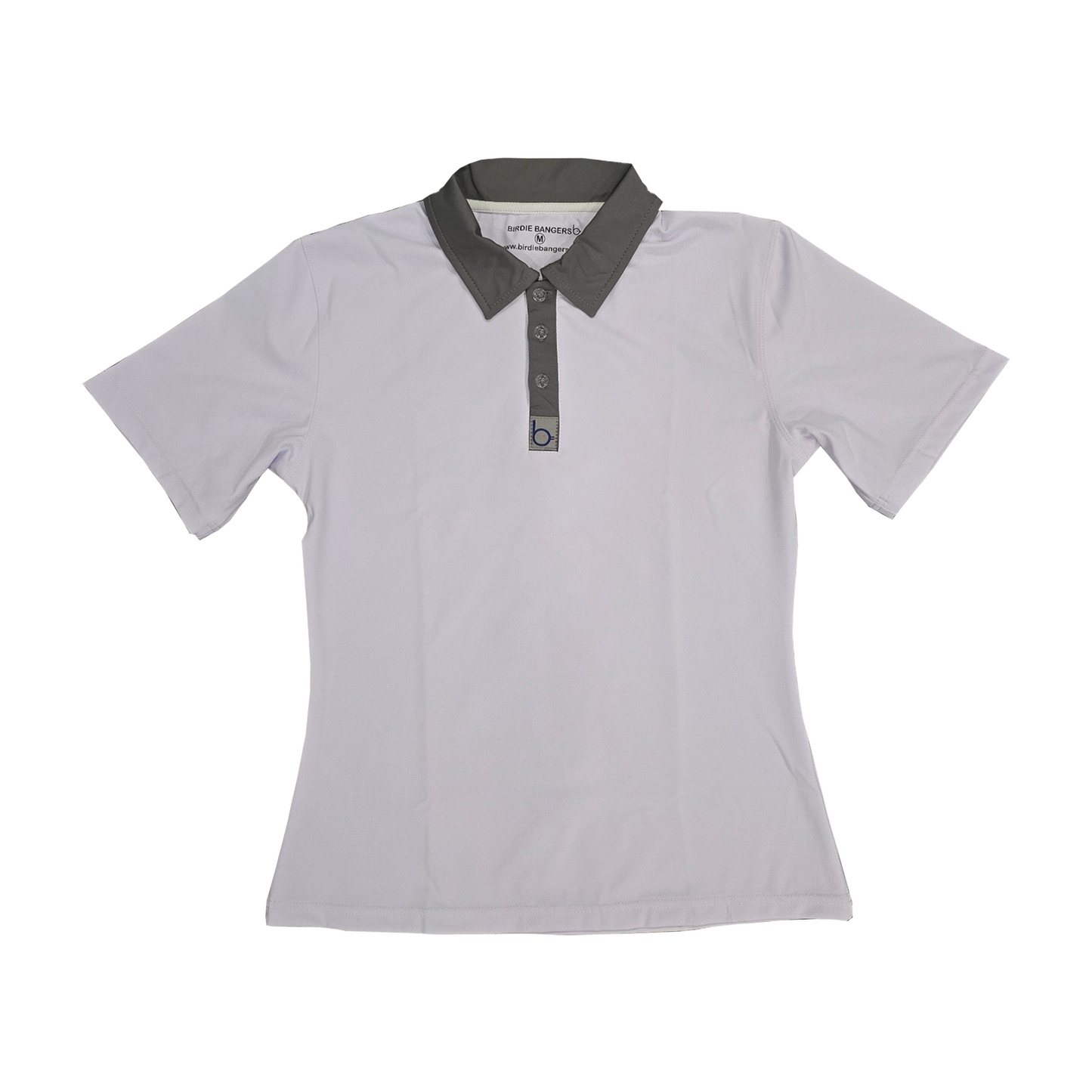 Women's Gray and Gray Polo
