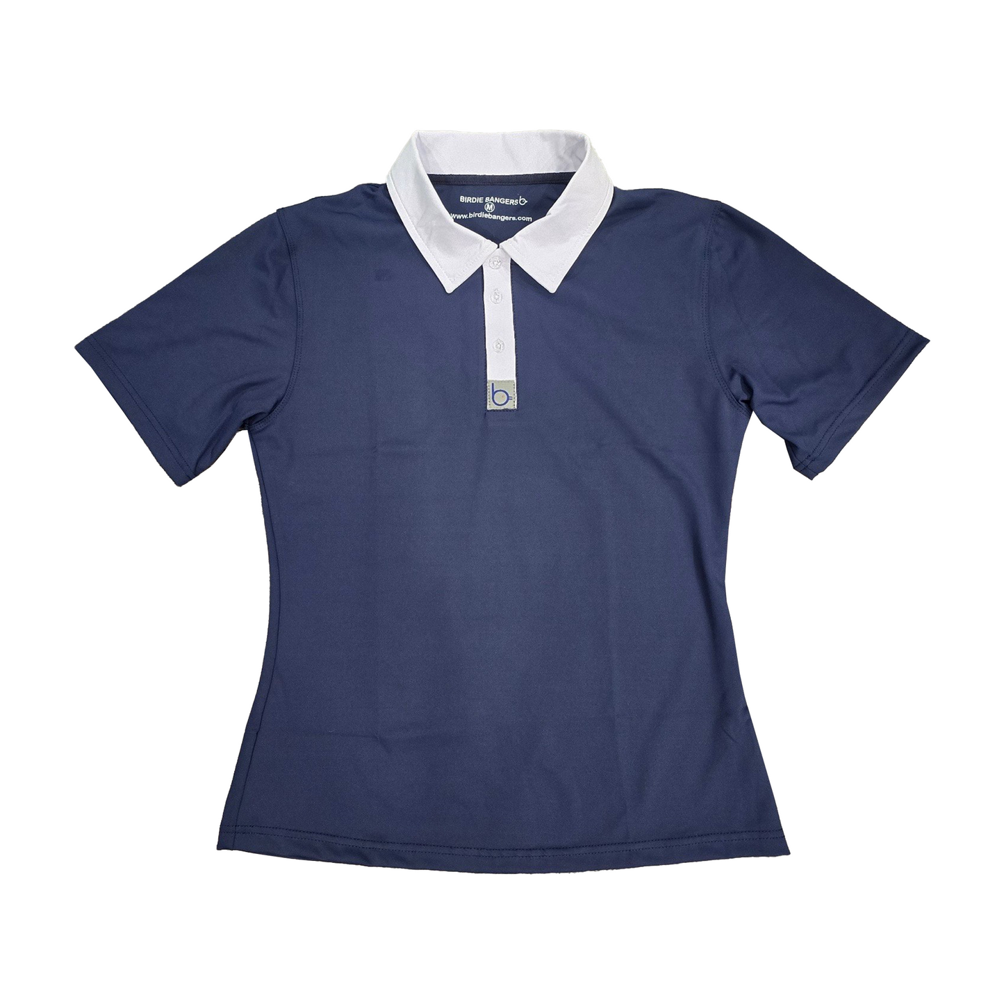 Women's Navy and Gray Polo