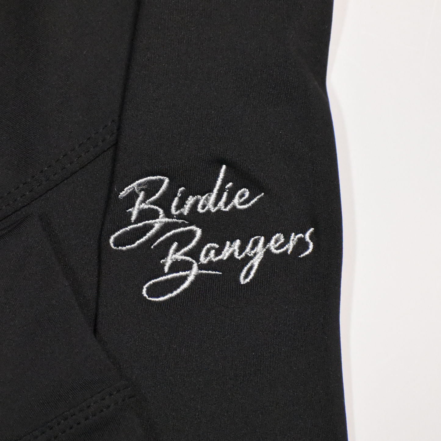 Black Quarter-Zip Hoodie